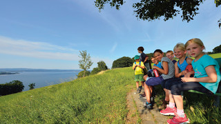 Hiking in Steckborn close to Lake Constance