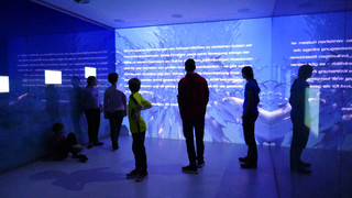 Interactive media room at Max-Planck-Institute for Ornithology